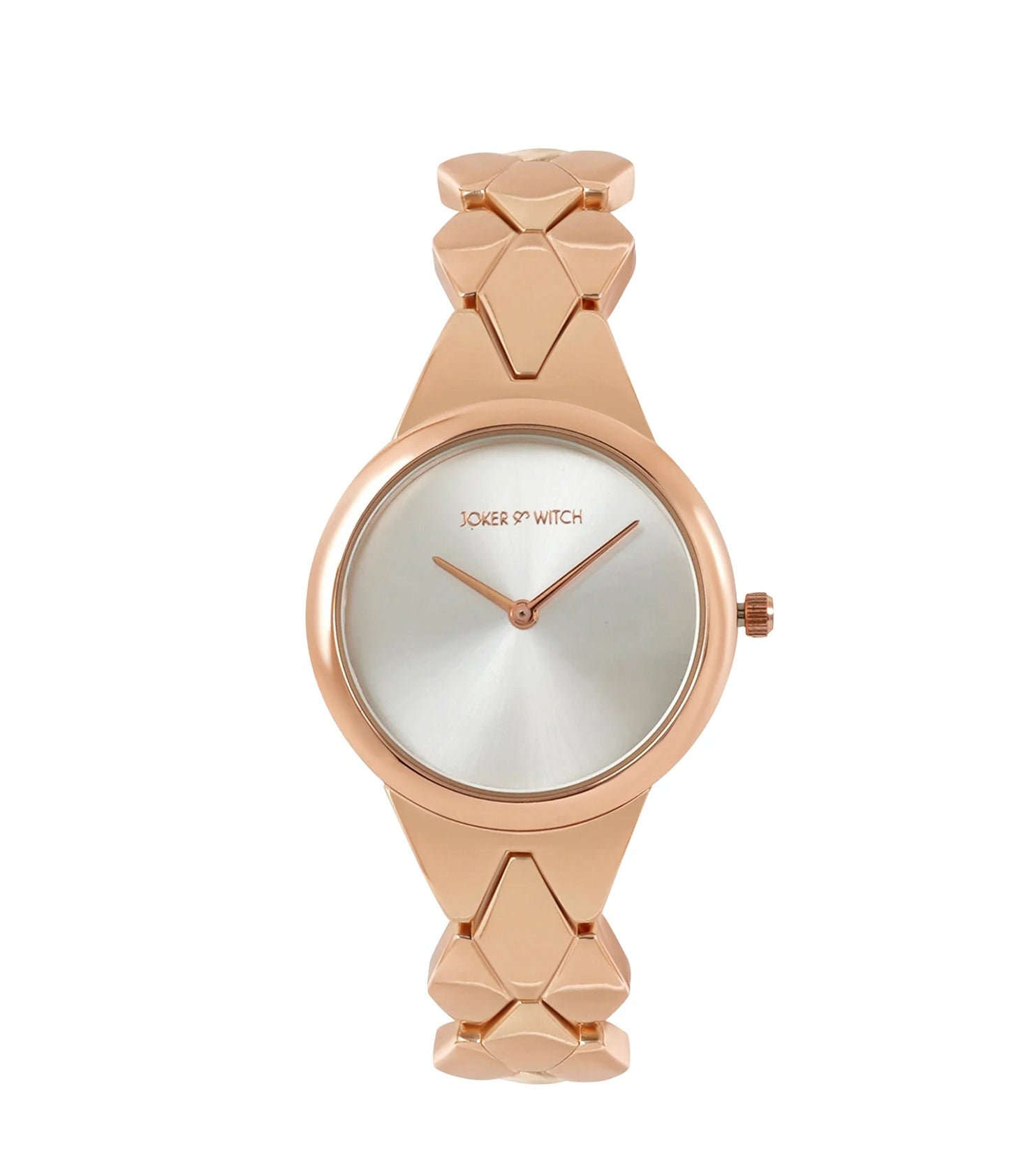 ATHENS BLACK DIAL GOLD METALLIC STRAP WATCH