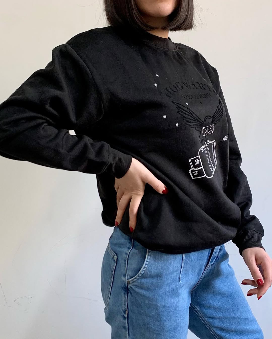 Graphic Oversized Cotton T-Shirt –