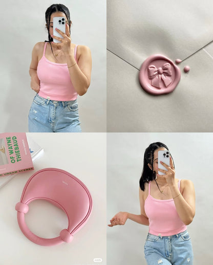 Women vests square neck camisole tops multiple colour