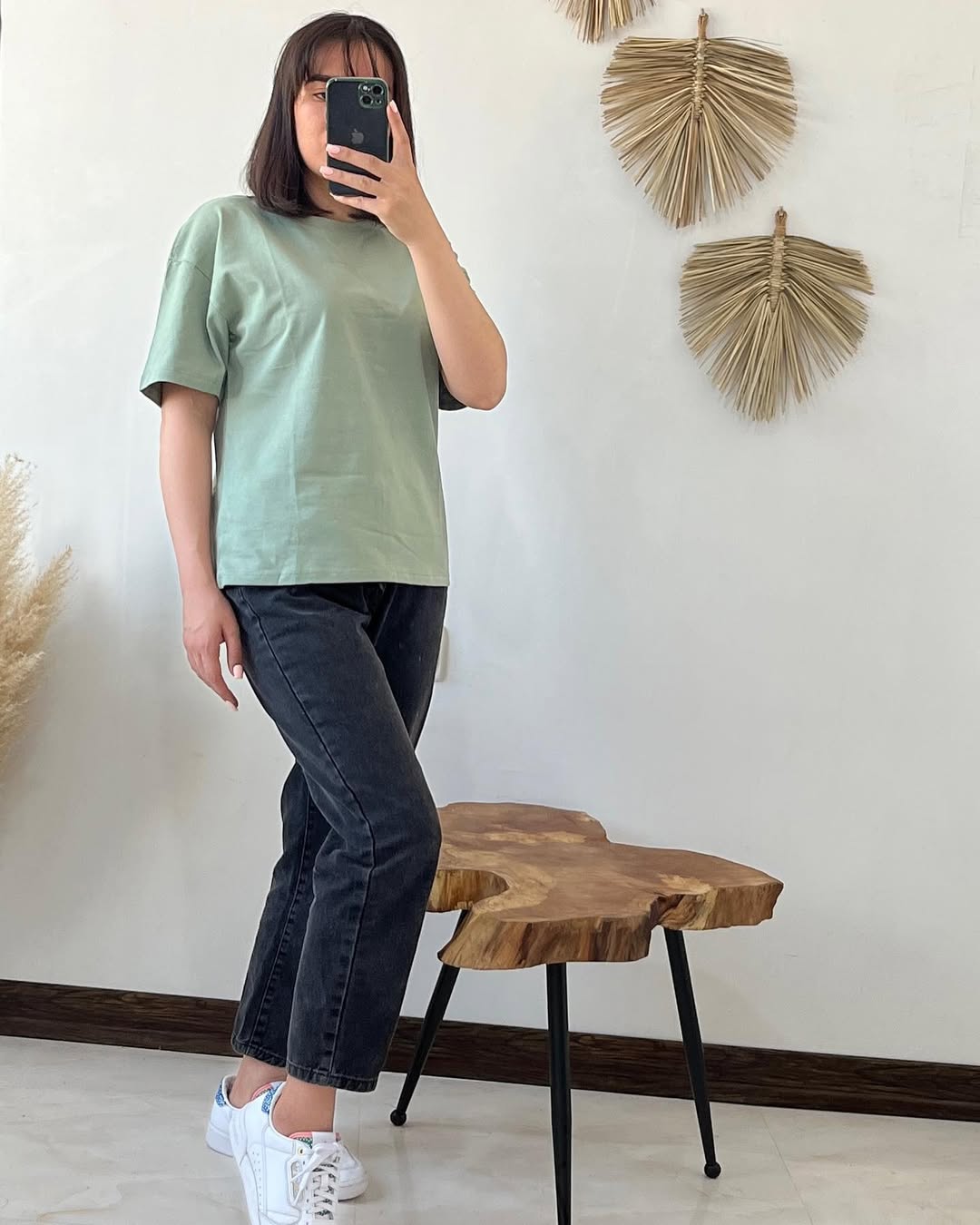 Graphic Oversized Cotton T-Shirt –