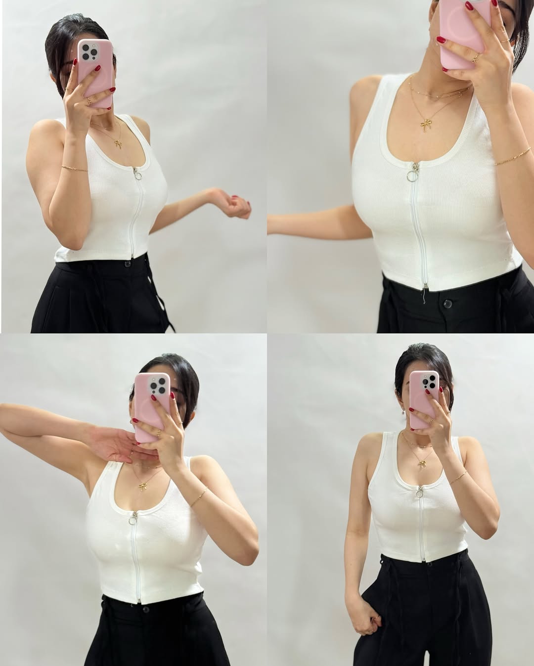 Women vests square neck camisole tops multiple colour