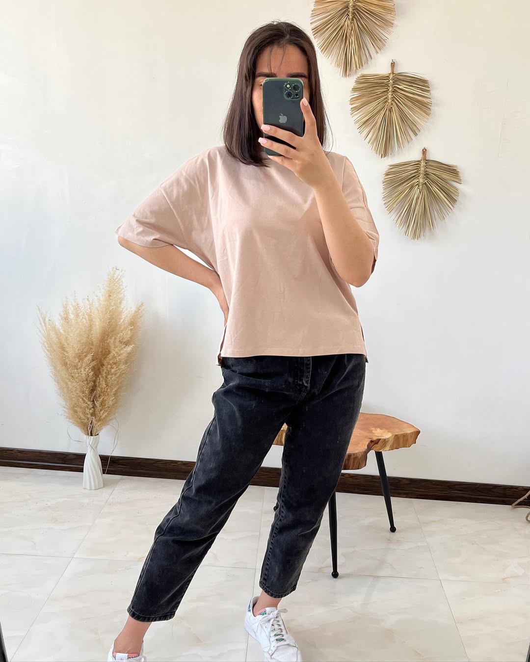 Graphic Oversized Cotton T-Shirt –