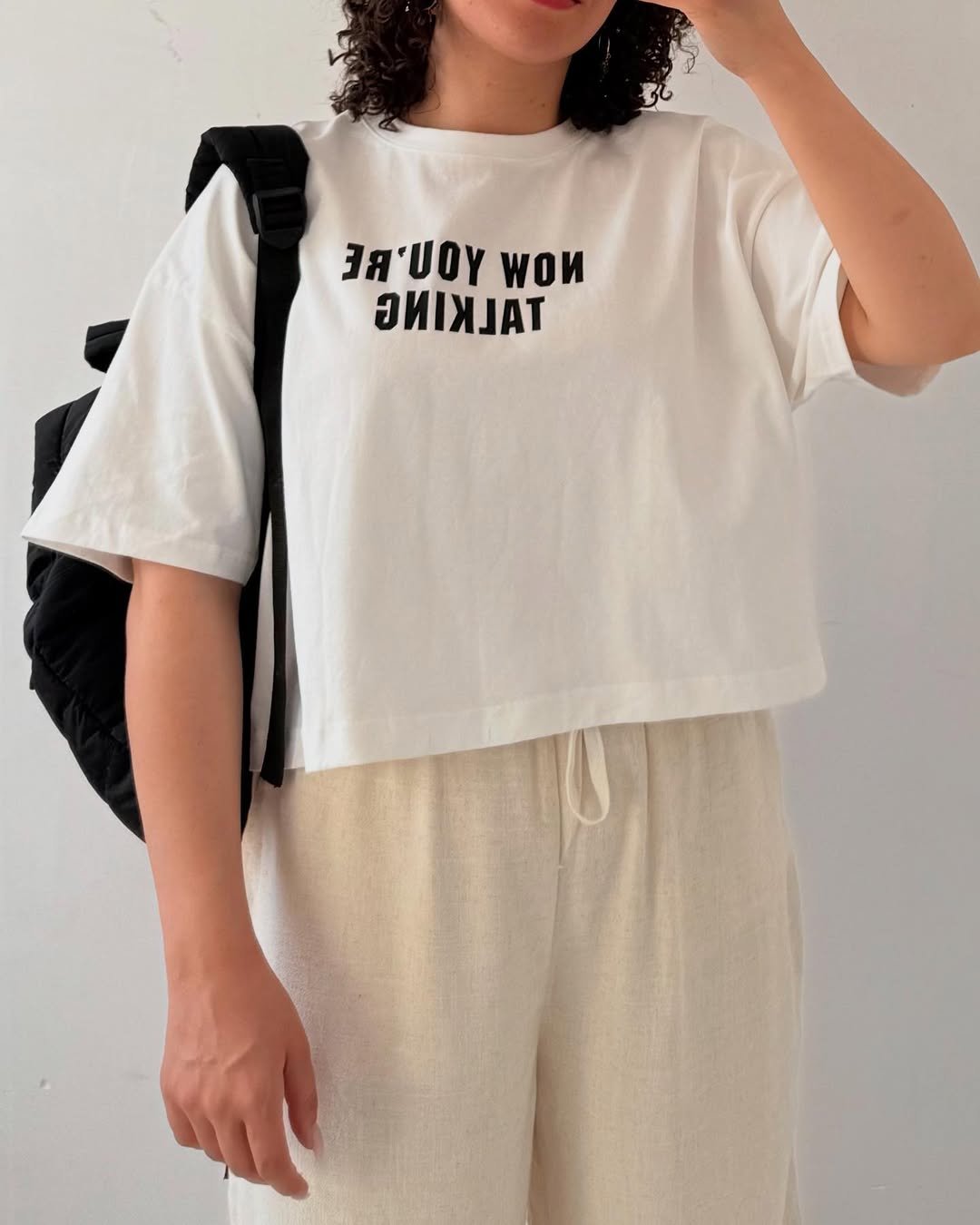 Women’s  Casual T-Shirt –, Round Neck,