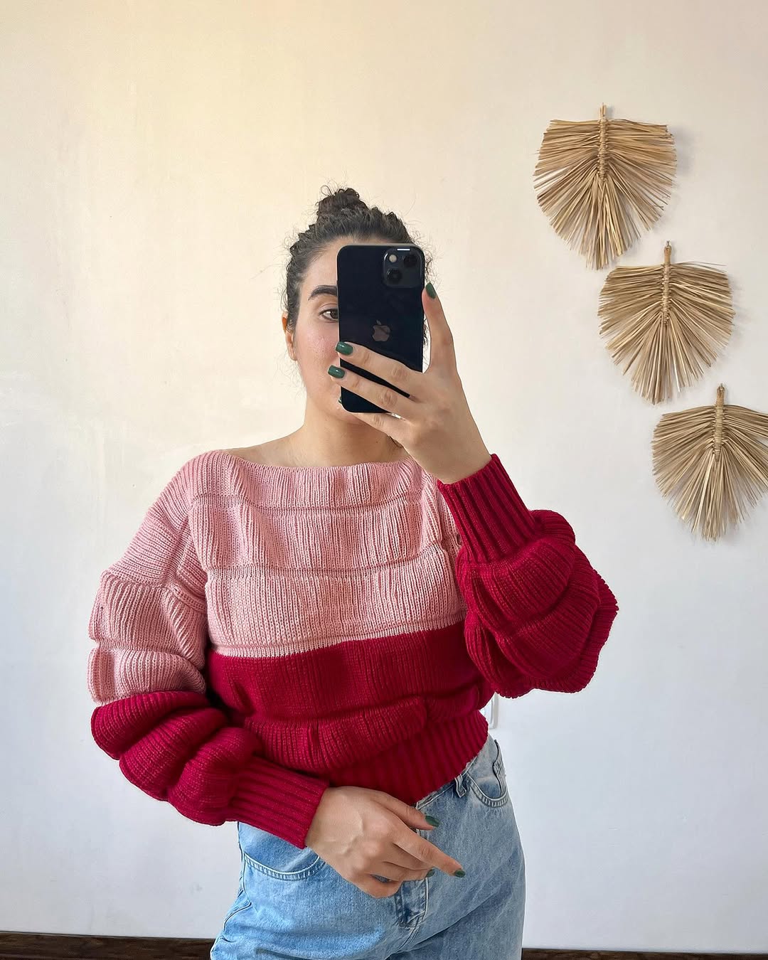 Women long sleeve wool sweater  multiple color