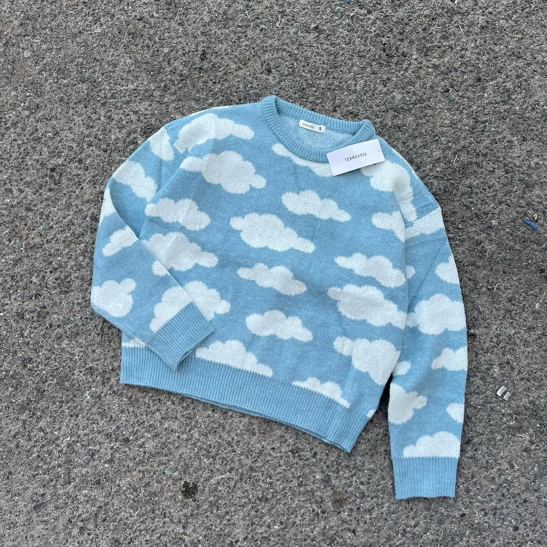 Korean pattern sweater for girls