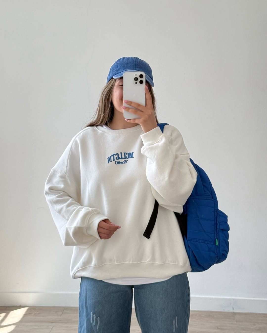 Women’s Oversized Casual T-Shirt –, Round Neck, Half Sleeve,