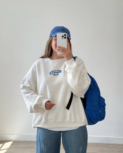 Women’s Oversized Casual T-Shirt –, Round Neck, Half Sleeve,