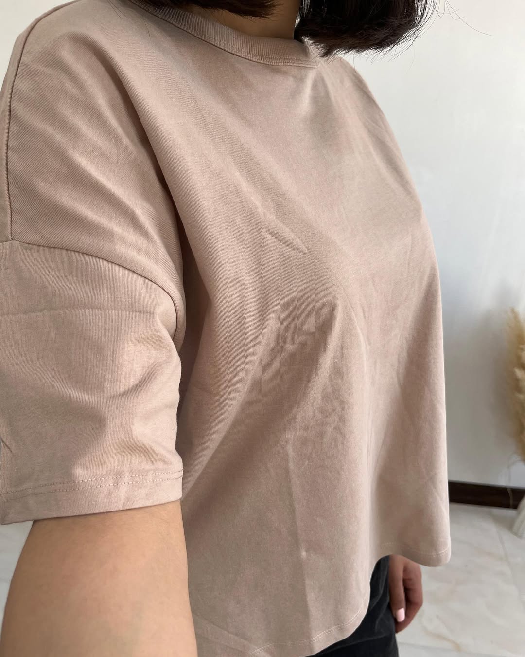 Graphic Oversized Cotton T-Shirt –