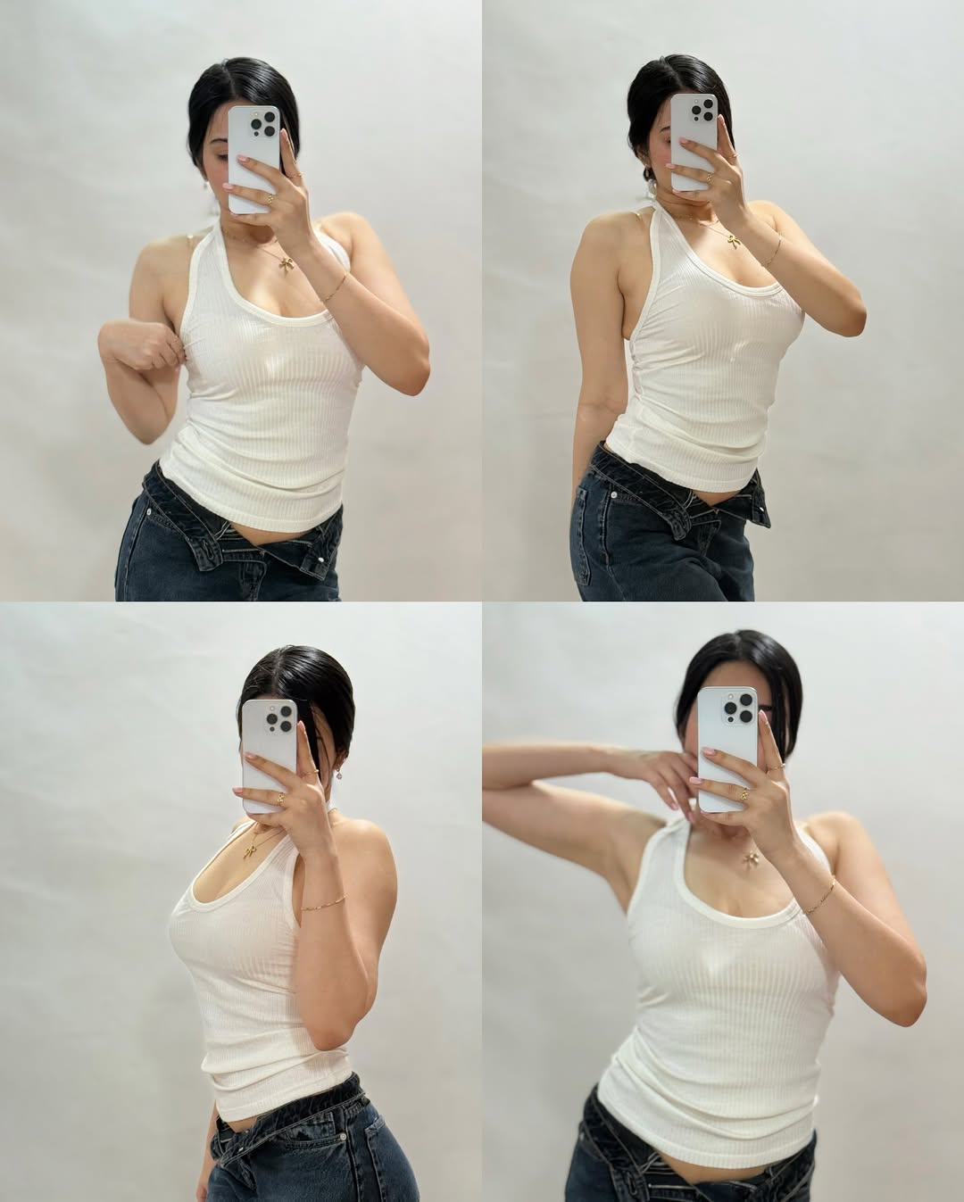 Women’ Ribbed Full Sleeve Crop Top with Tie Detailing – Casual Stylish Wear”