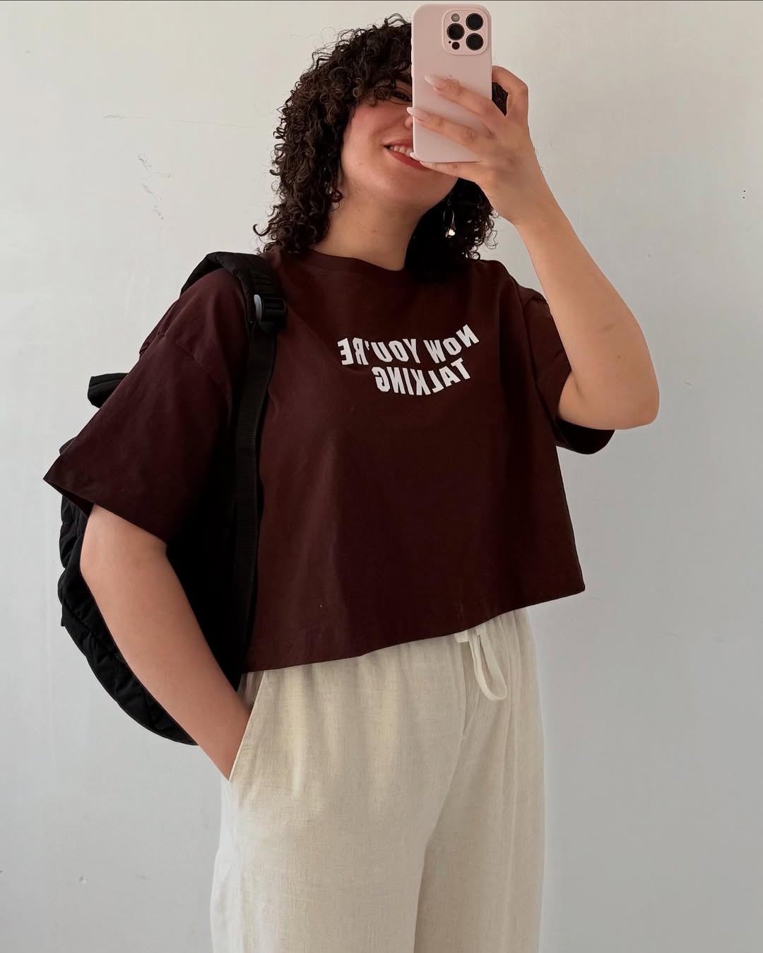 Women’s  Casual T-Shirt –, Round Neck,