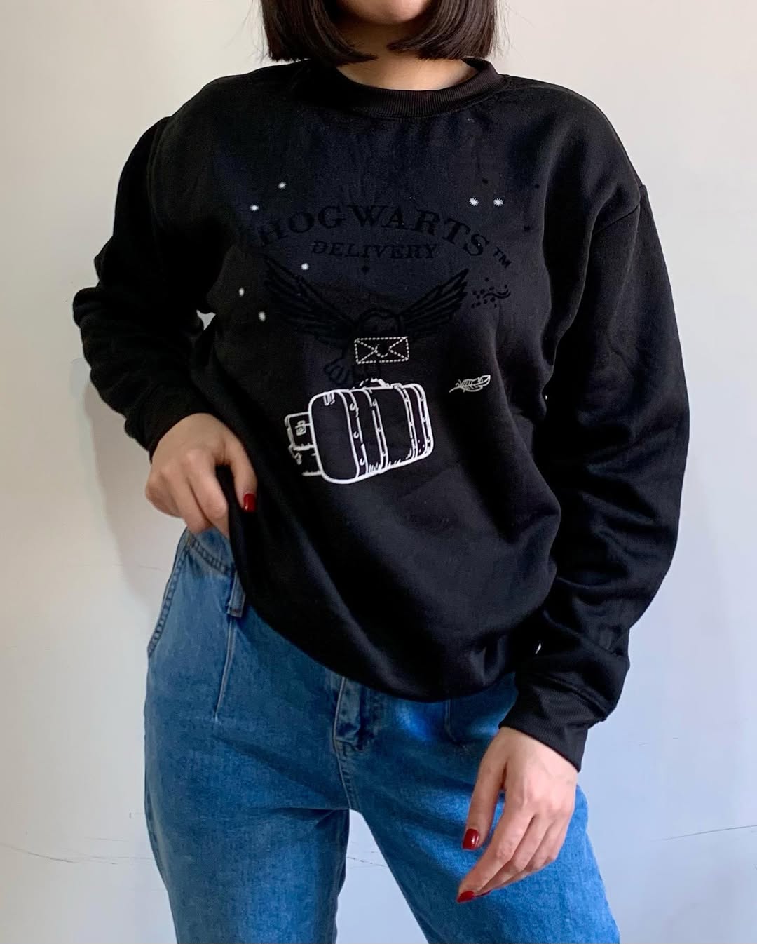 Graphic Oversized Cotton T-Shirt –