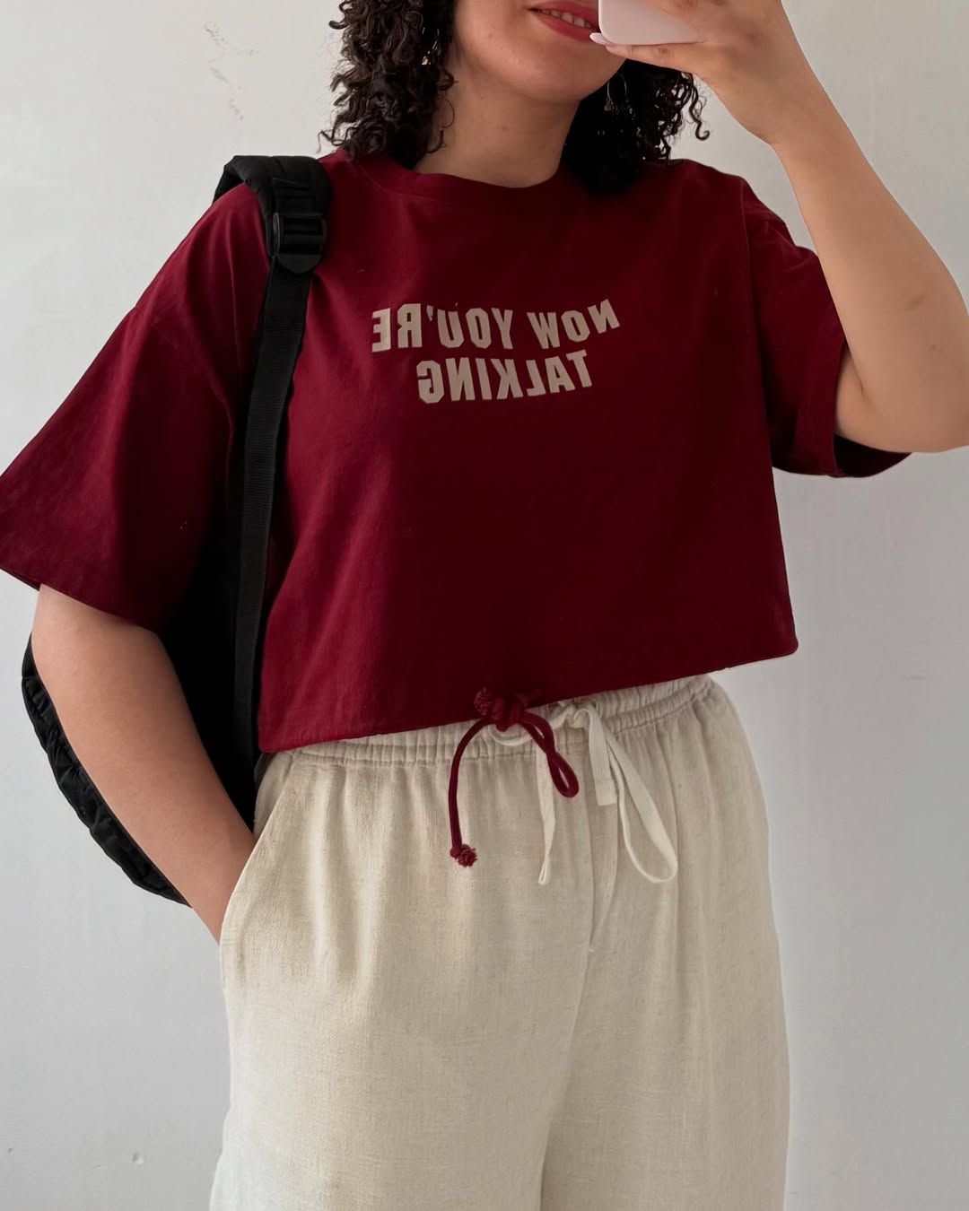 Women’s  Casual T-Shirt –, Round Neck,