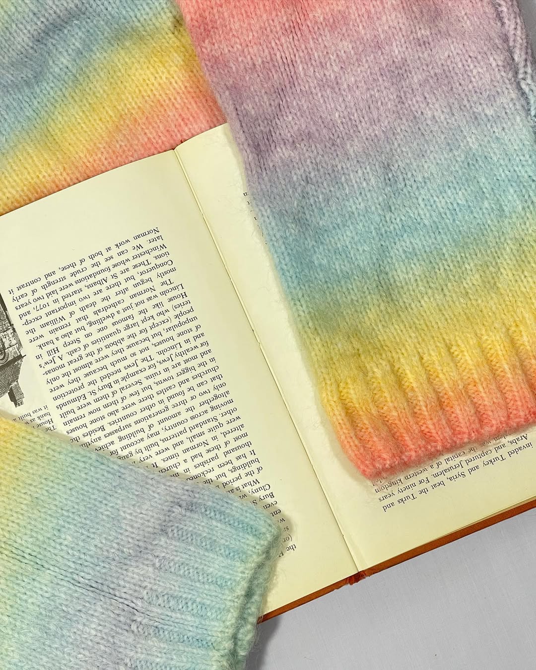 Girl's long sleeve wool sweater