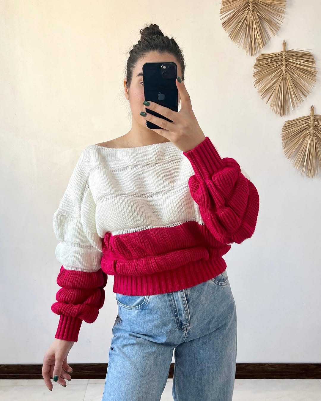 Women long sleeve wool sweater  multiple color