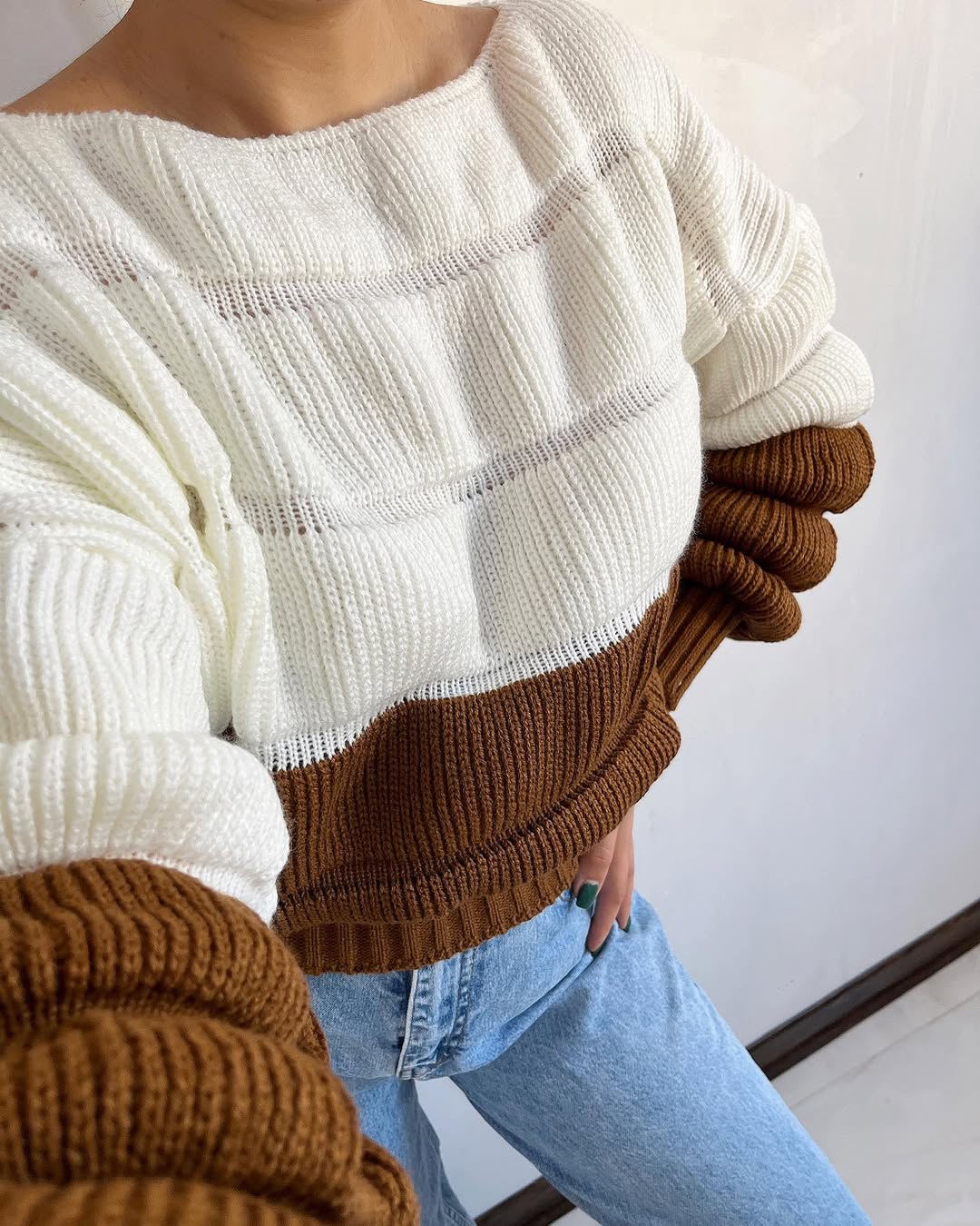 Women long sleeve wool sweater  multiple color