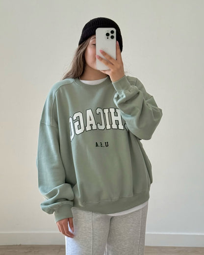 Women’s Oversized Casual T-Shirt –, Round Neck, Half Sleeve,