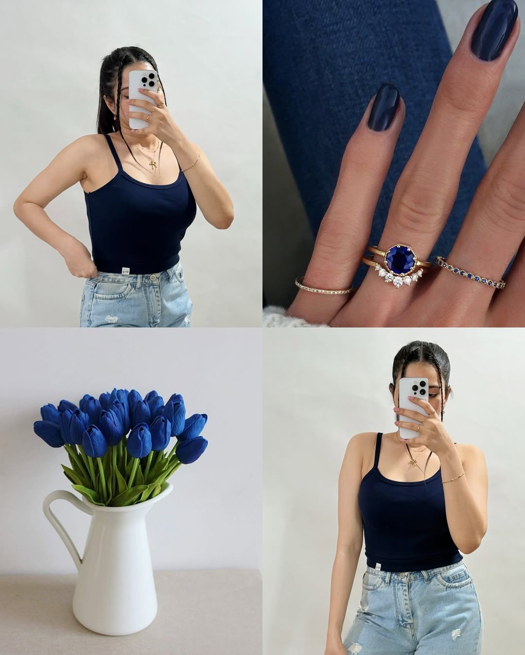 Women vests square neck camisole tops multiple colour