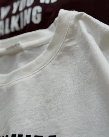 Women’s  Casual T-Shirt –, Round Neck,