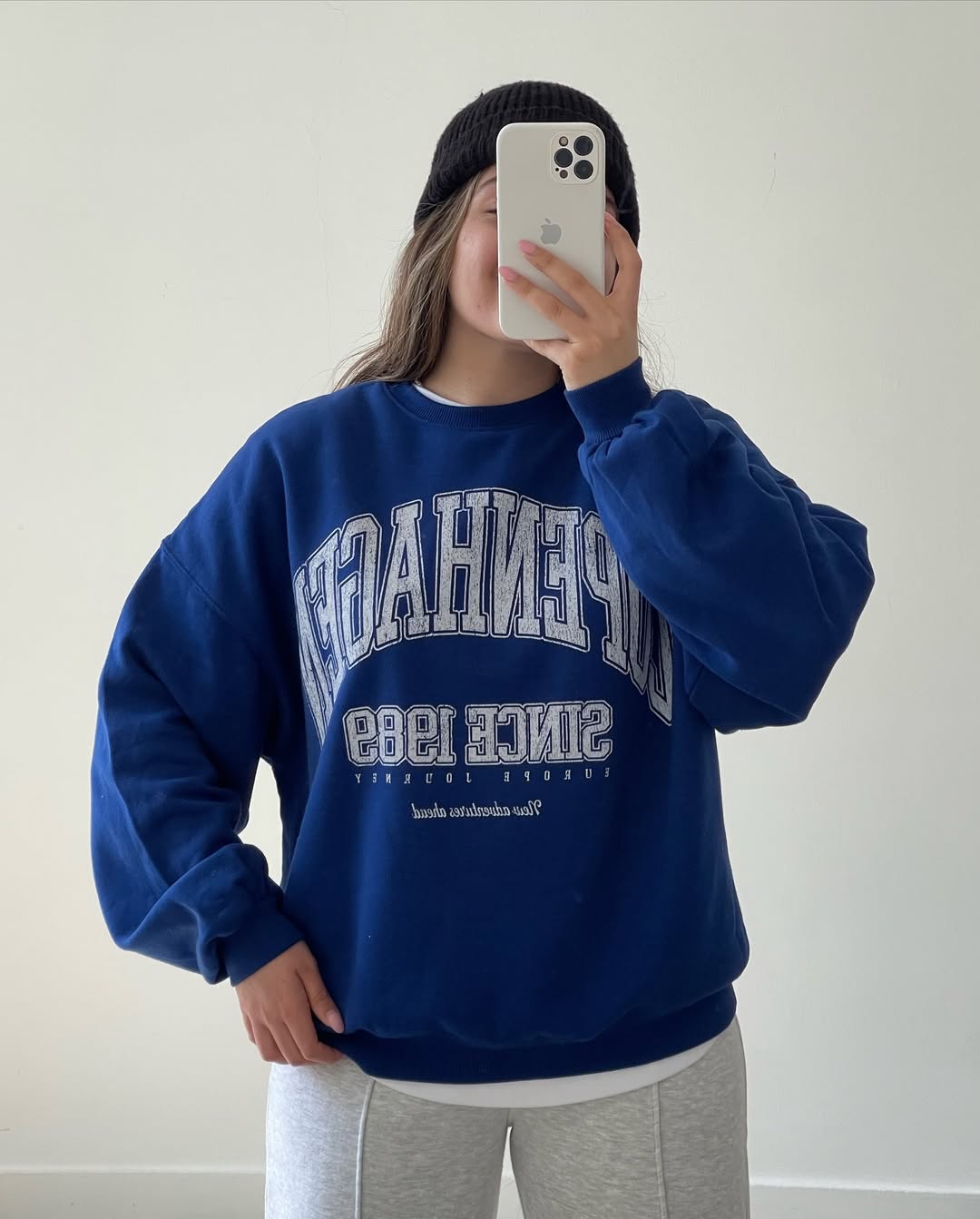 Women’s Oversized Casual T-Shirt –, Round Neck, Half Sleeve,