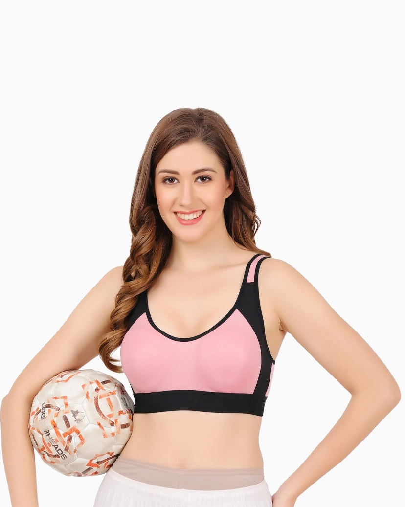 Pack of 3 Women Sports Lightly Padded Bra