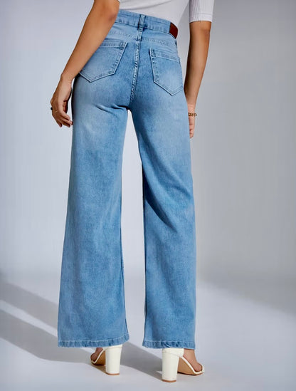 Ann Springs Boyfriend Women Light Blue Jeans