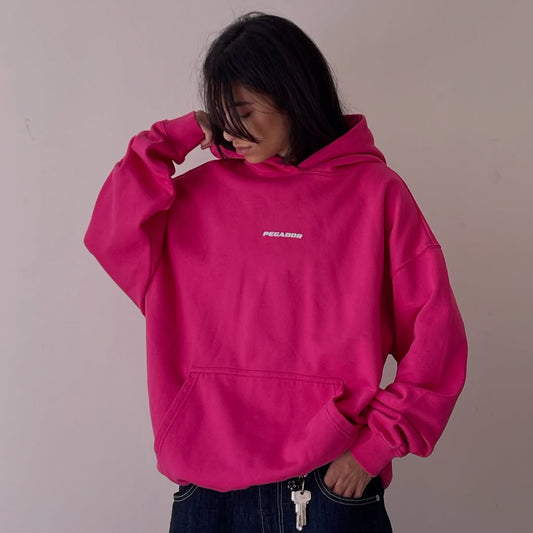Oversized  Hoodie with Kangaroo Pocket – Casual Streetwear Pullover Sweatshirt"