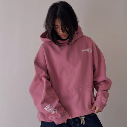Oversized  Hoodie with Kangaroo Pocket – Casual Streetwear Pullover Sweatshirt"