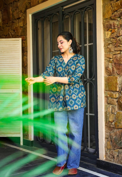 FLORA FLARE COTTON TOP