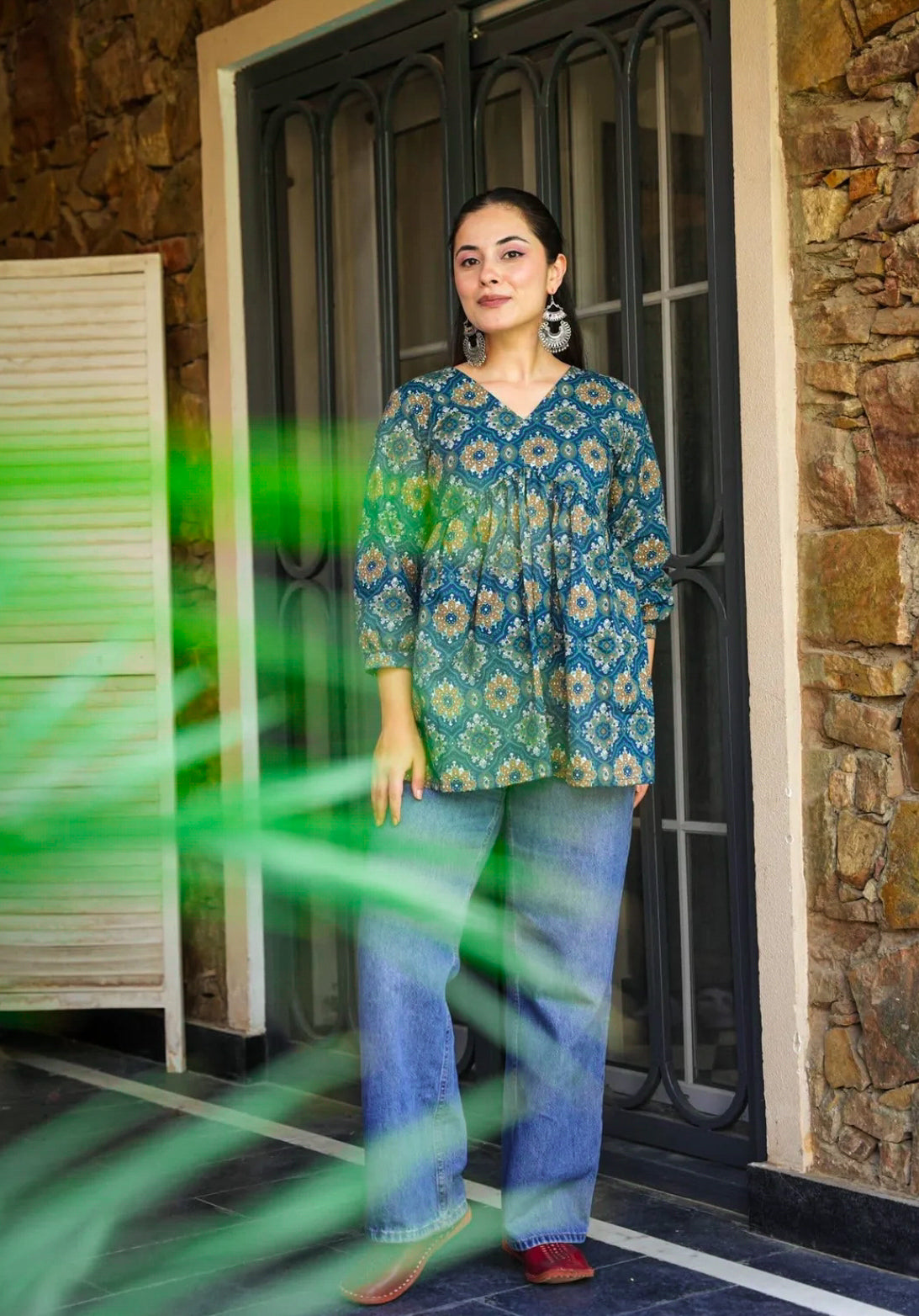 FLORA FLARE COTTON TOP