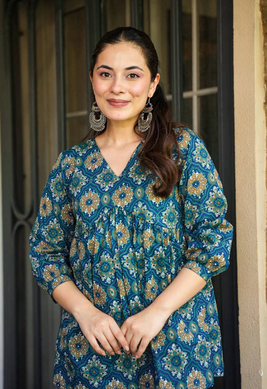 FLORA FLARE COTTON TOP