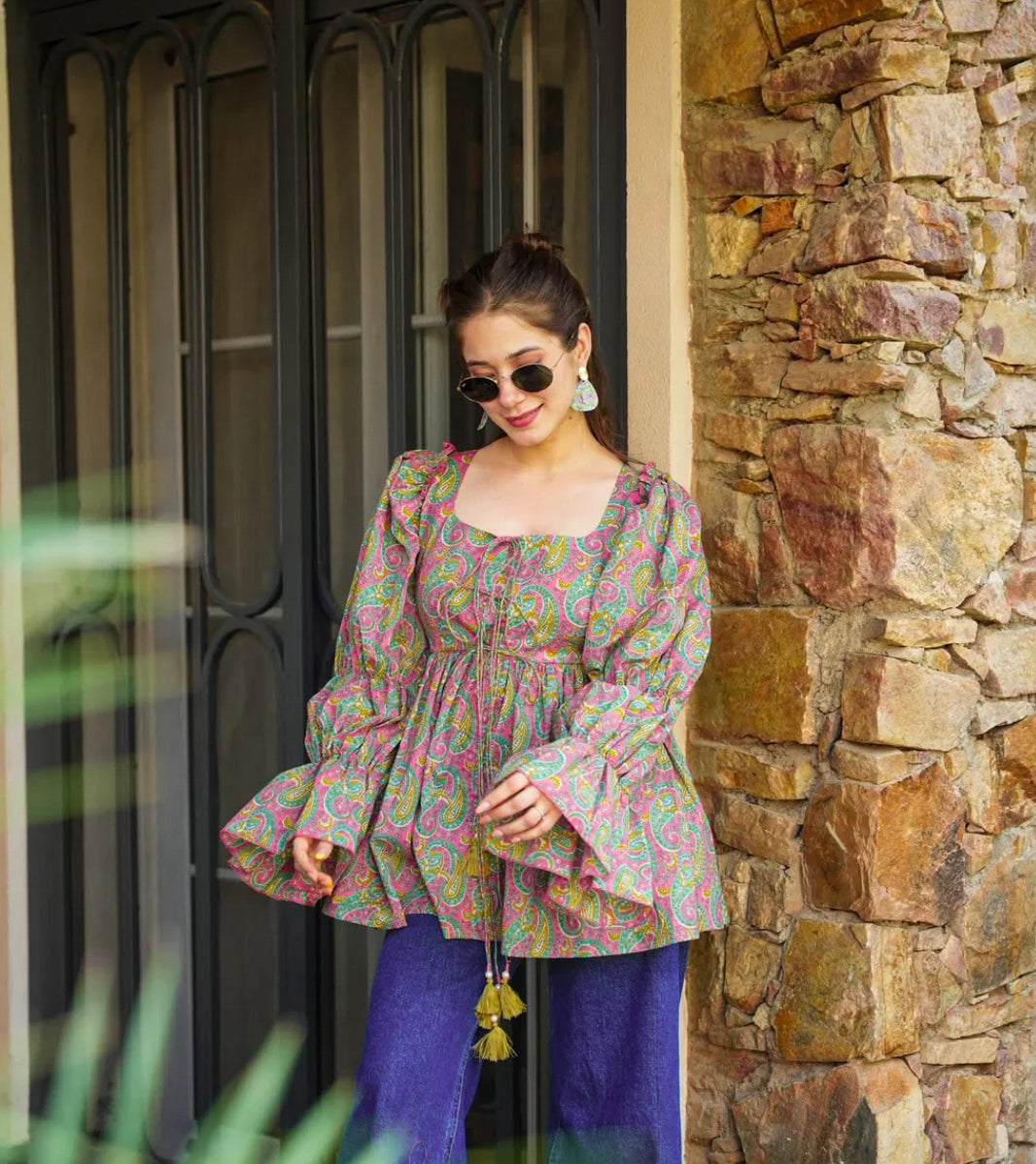 DESERT ROSE COTTON TOP