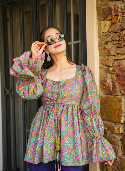 DESERT ROSE COTTON TOP