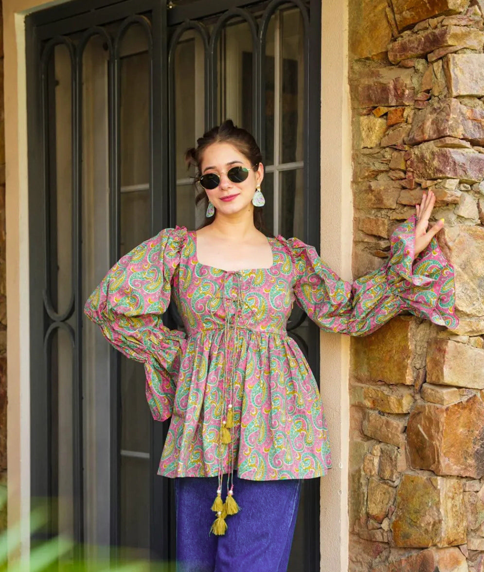 DESERT ROSE COTTON TOP