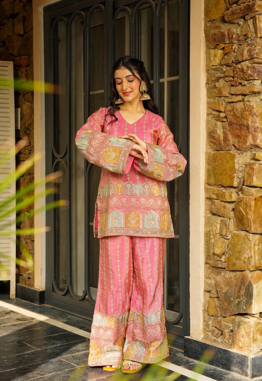 PASTEL PARWANA KURTA SET