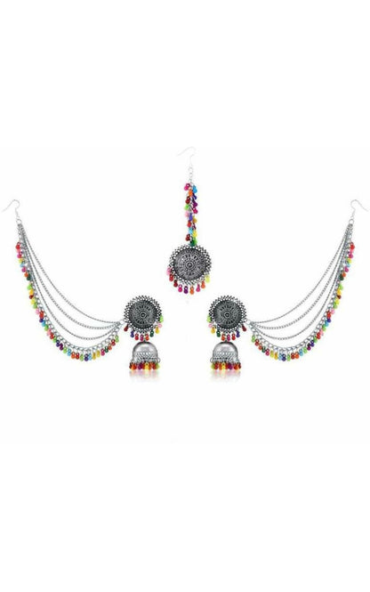 Navratri silver jewellery