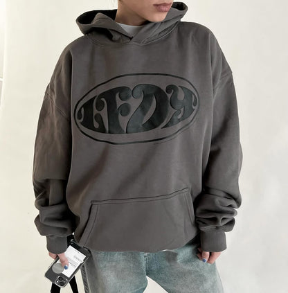 Oversized  Hoodie with Kangaroo Pocket