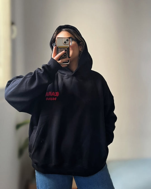 Oversized Hoodie with Kangaroo Pocket –  Sweatshirt"