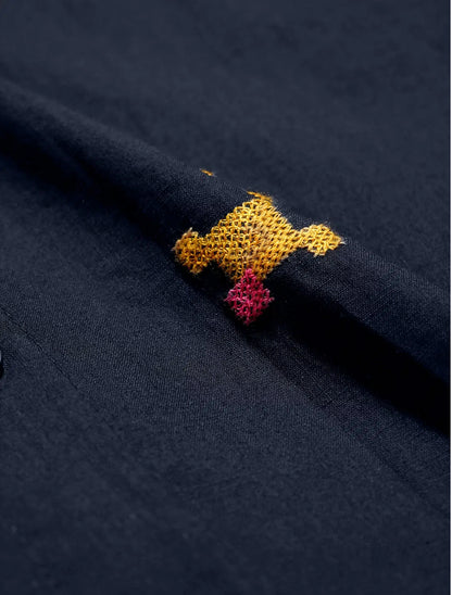 Embroidered Shirt: Magnolia Women Boyfriend Shirts