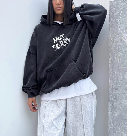 Oversized  Hoodie with Kangaroo Pocket – Casual Streetwear Pullover Sweatshirt"