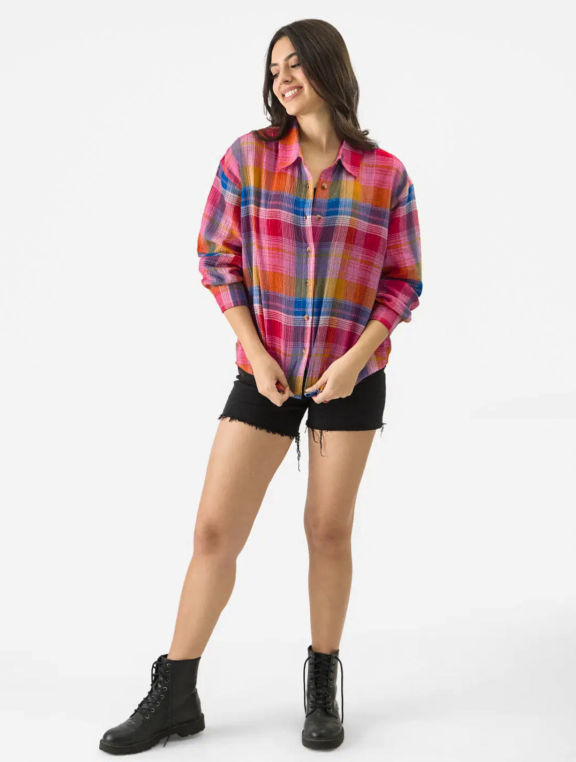 TSS Originals: Stained Glass   Women Boyfriend Shirts.