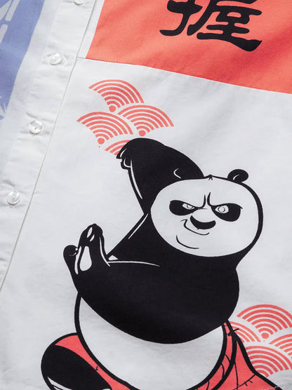 Kung Fu Panda: Fearless Women Boyfriend Shirts.