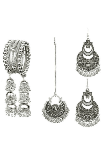 Navratri silver jewellery