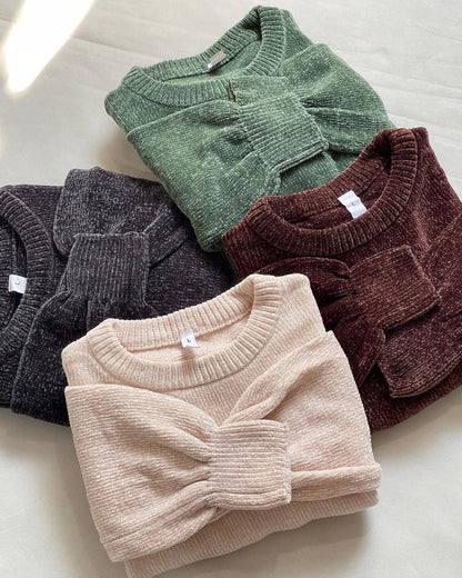 Korean pattern sweater for girls