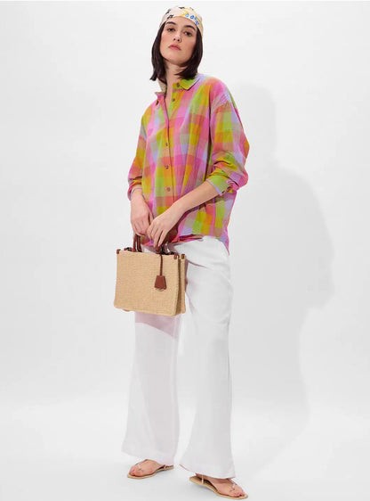 Tex Mex (Textured) Women Boyfriend Shirts