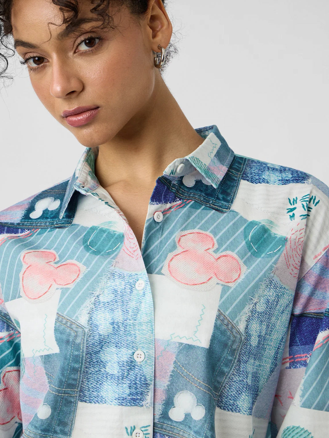 Mickey Mouse: Toodles Women Boyfriend Shirts