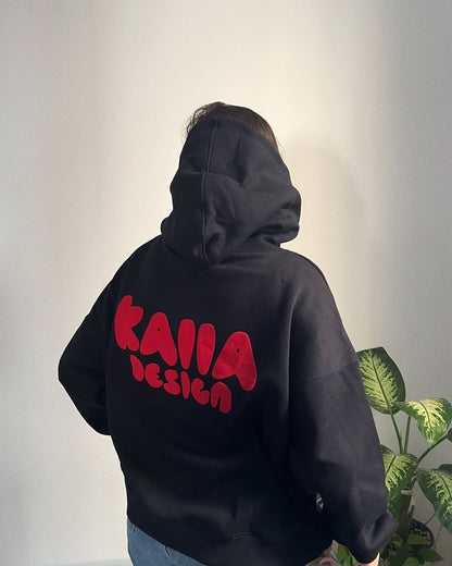 Oversized Hoodie with Kangaroo Pocket –  Sweatshirt"