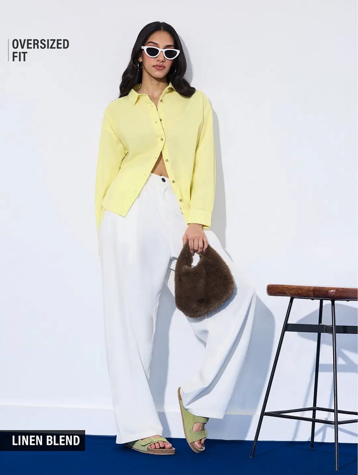 Butter Cotton Linen Women Boyfriend Shirts