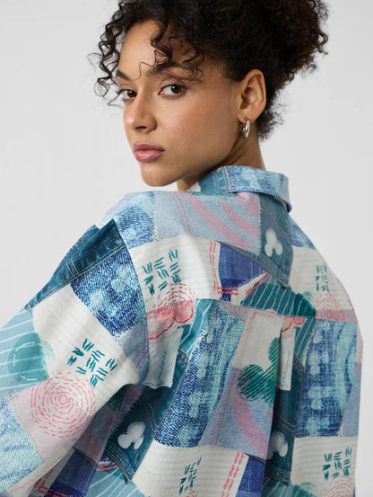 Mickey Mouse: Toodles Women Boyfriend Shirts