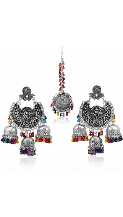 Navratri silver jewellery
