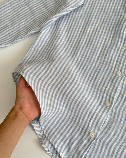 Oversized striped Shirt for Women –